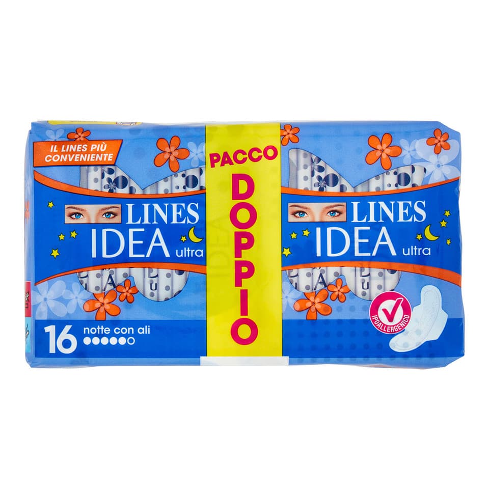 Idea Ultra Notte Con Ali 16 Pz