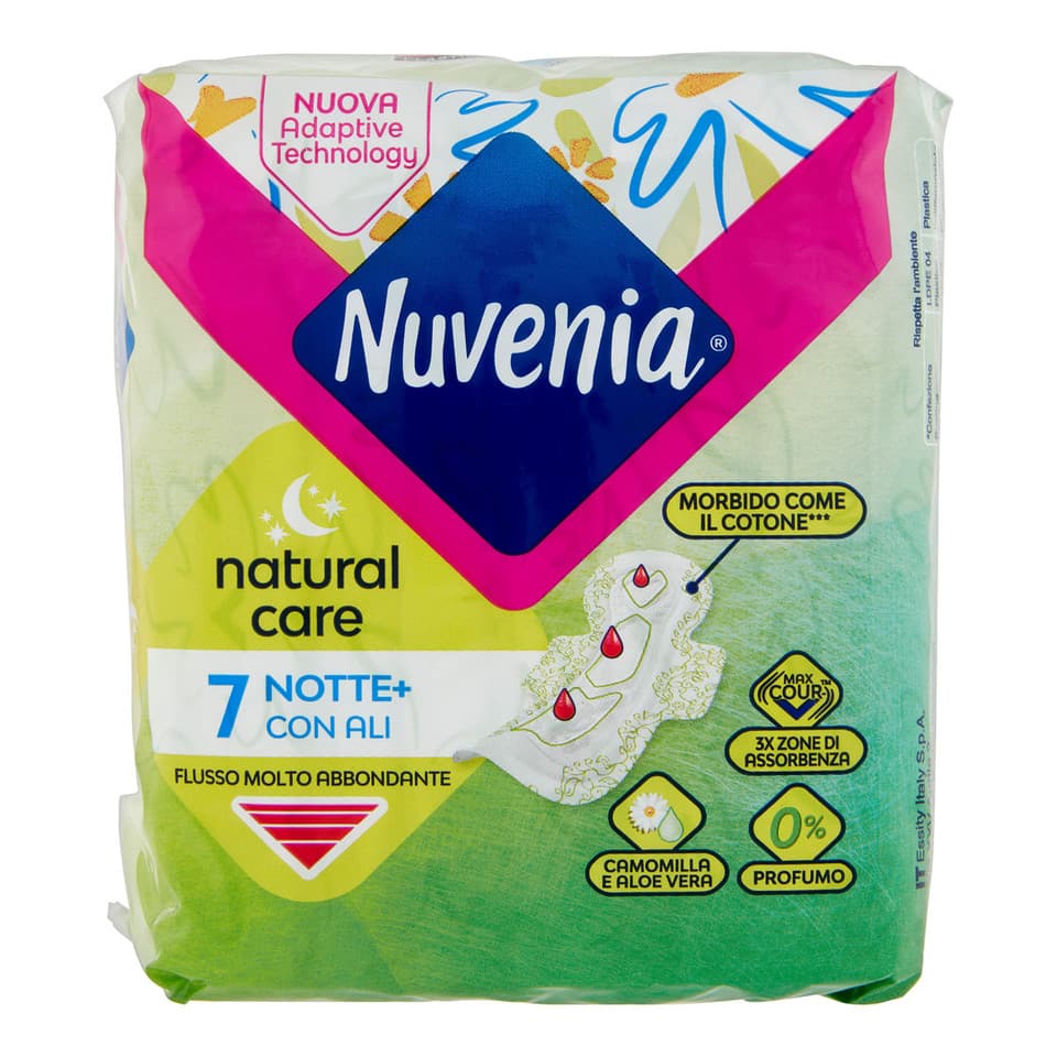 Natural Care Notte+ Con Ali 7 Pz