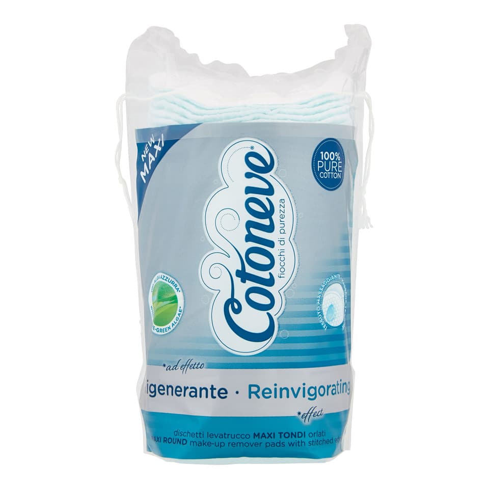 Rigenerante Dischetti Levatrucco Maxi Tondi Orlati 50 Pz