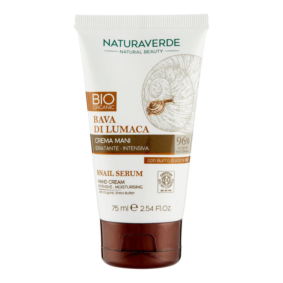 Natural Beauty Bio Bava Di Lumaca Crema Mani Idratante - Intensiva