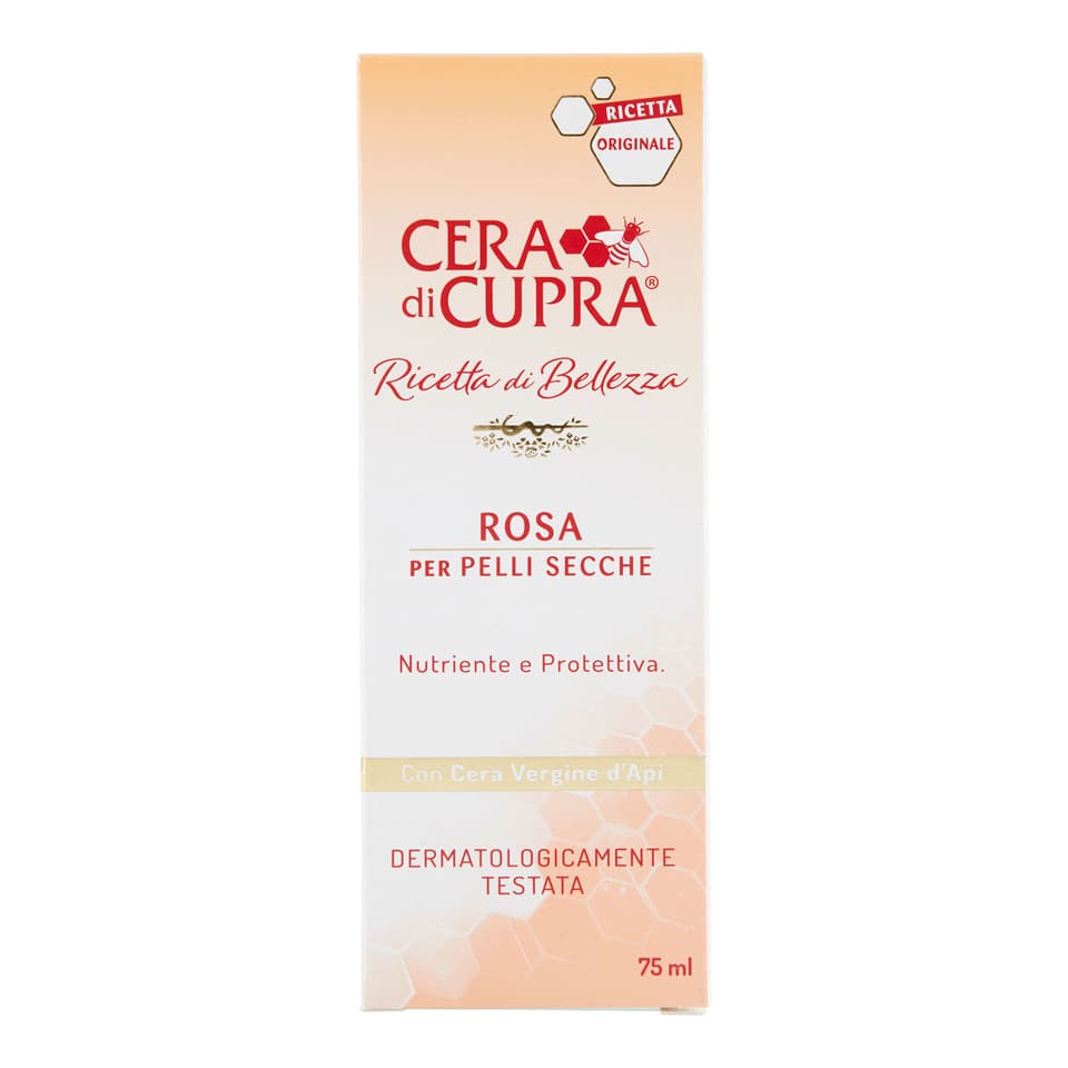 Crema Viso Antirughe Con Cera D'api Per Pelli Secche
