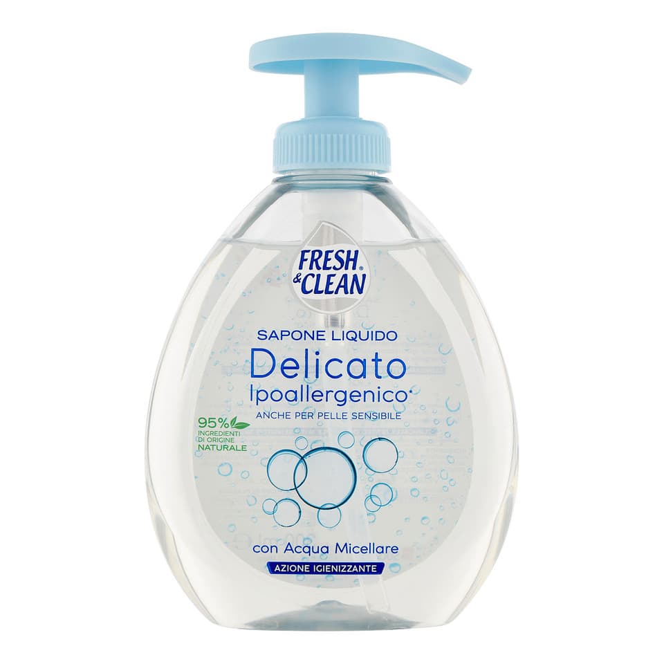 Sapone Liquido Delicato Con Acqua Micellare