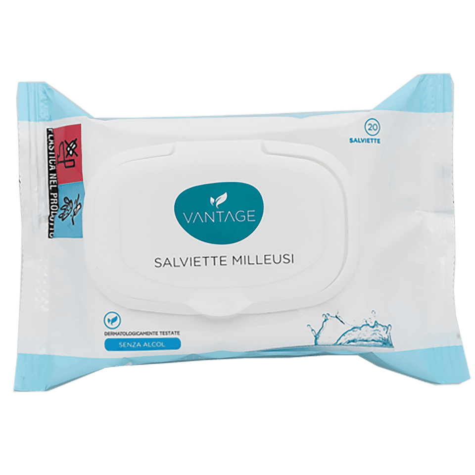 Salviette Milleusi Effetto Rinfrescante 20 Pz