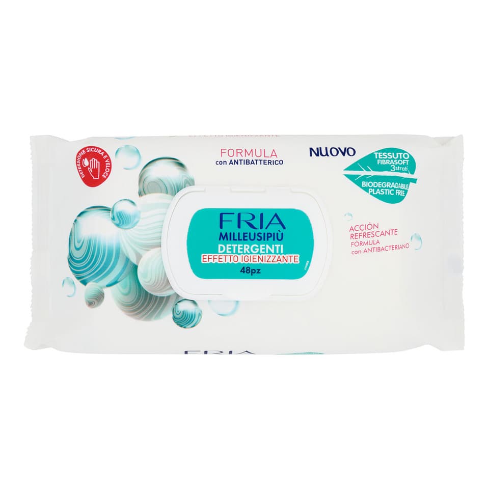 Salviette Milleusipiù Igienizzante 48 Pz.