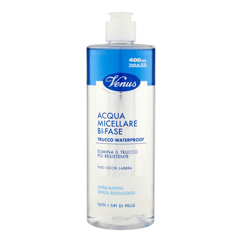 Acqua Micellare Bifase Trucco Waterproof