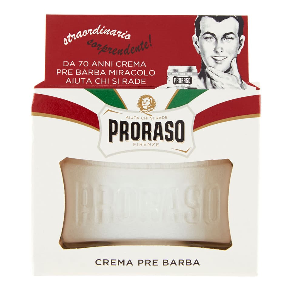 Crema Prebarba Bianca Pelli Sensibili