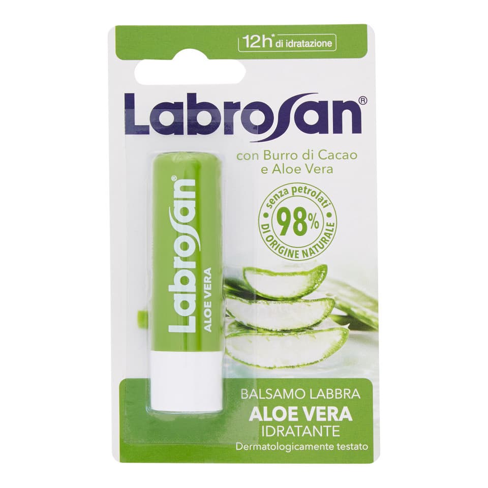 Balsamo Labbra Aloe Vera Idratante 5,5 Ml