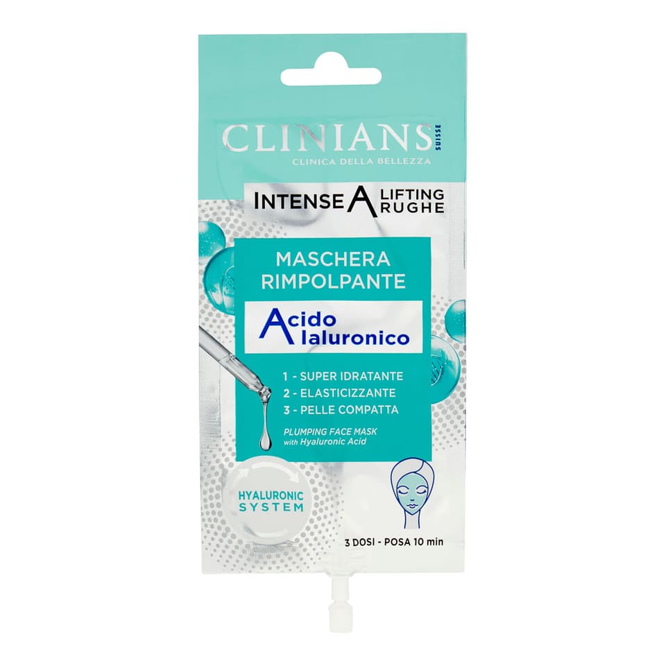 Intense A Lifting Rughe Maschera Rimpolpante Acido Ialuronico