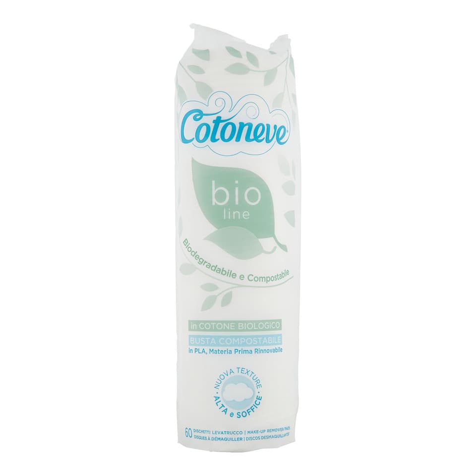 Bio Line Dischetti Levatrucco In Cotone Biologico 60 Pz