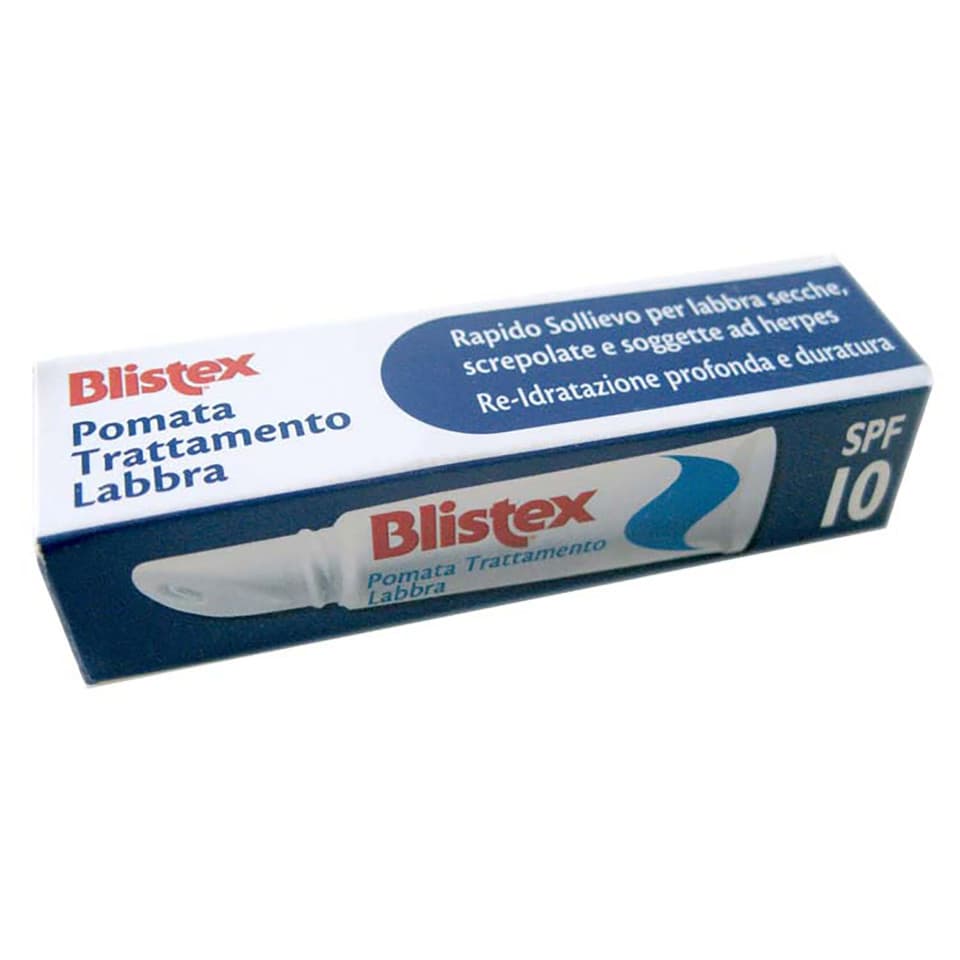 Blistex Pomata Trattamento Labbra Spf 10 Astuccio Da 6 G