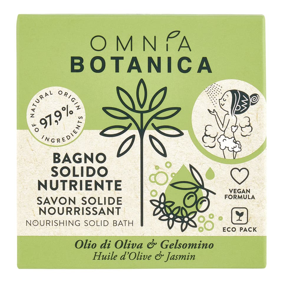 Bagno Solido Nutriente Olio Di Oliva & Gelsomino