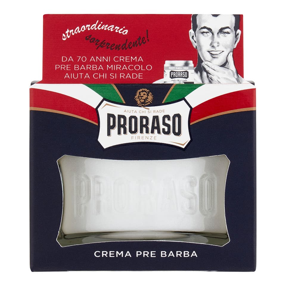 Crema Prebarba Protettiva Blu
