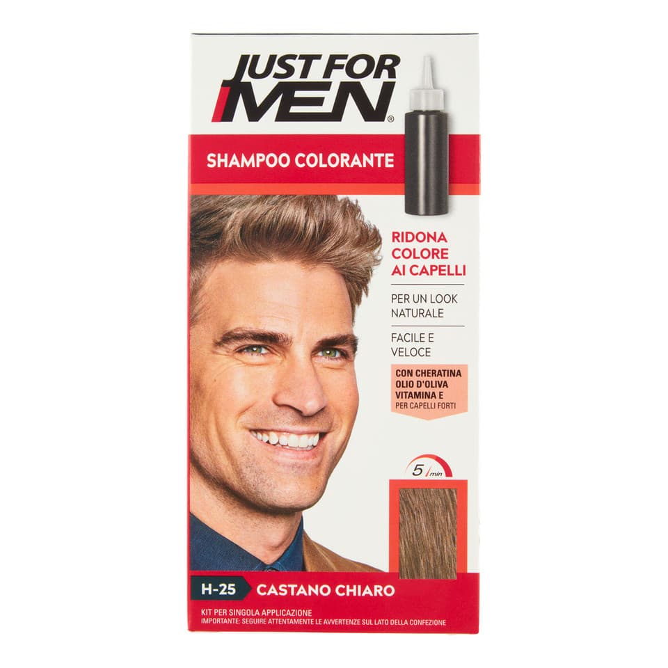 Shampoo Colorante Per Uomo