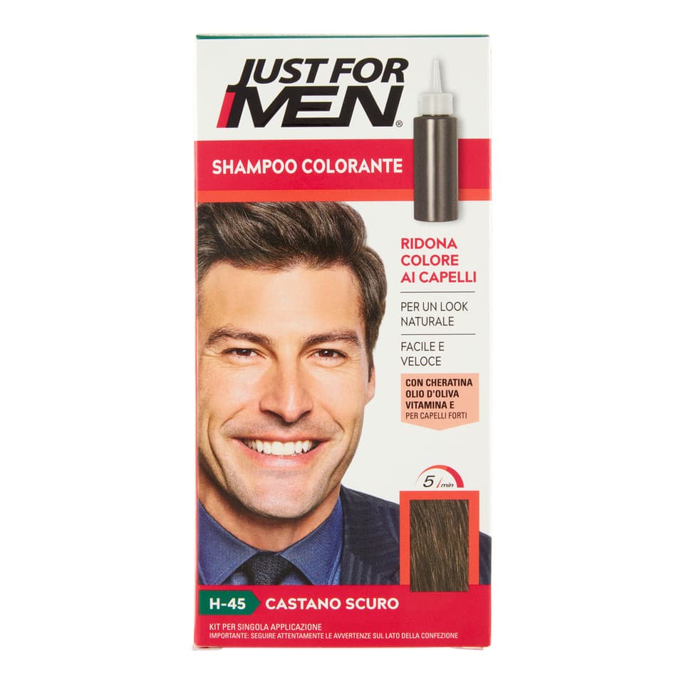 Shampoo Colorante Per Uomo