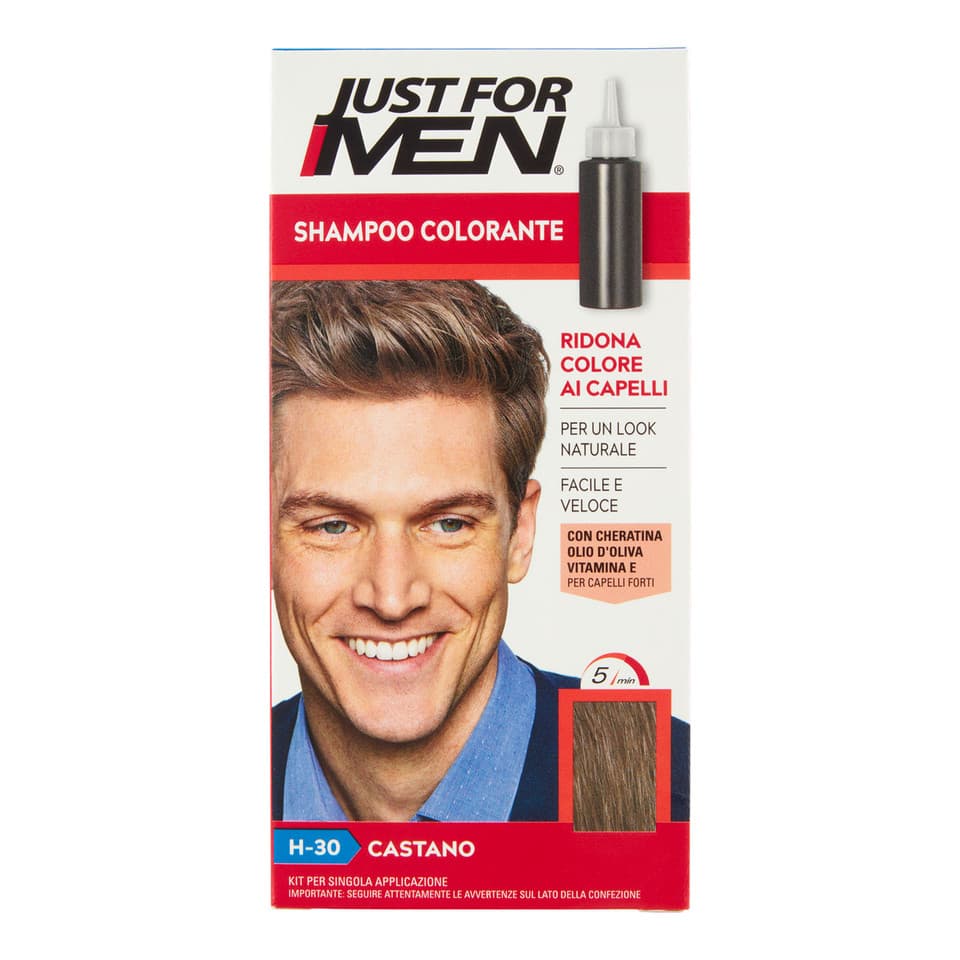 Shampoo Colorante Per Uomo