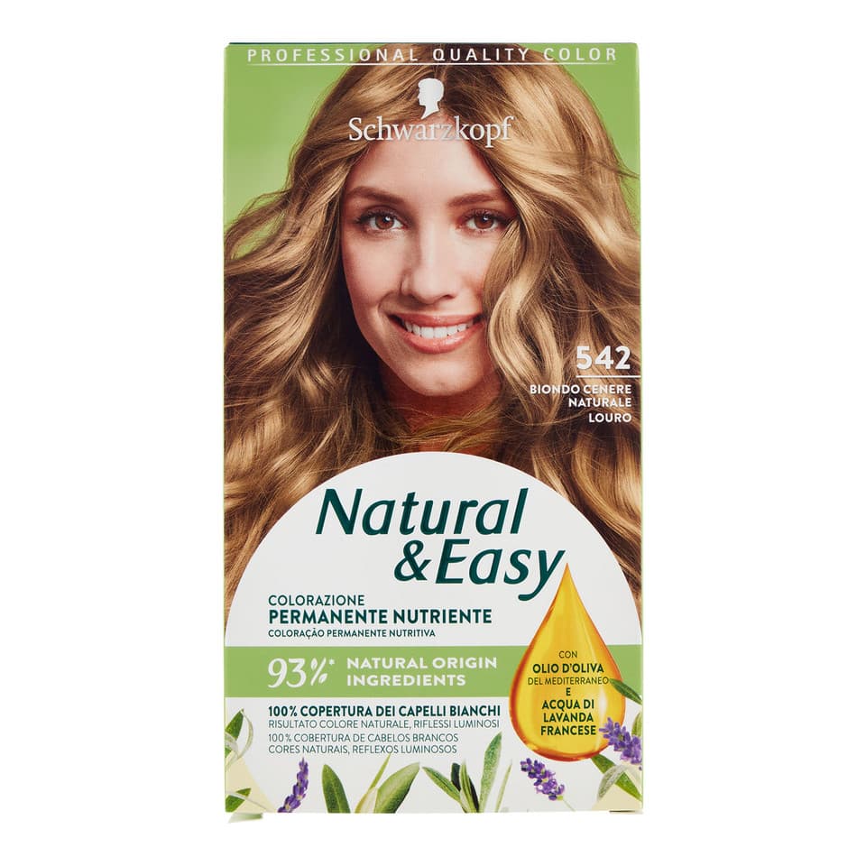 Tinta  Per Capelli Colorazione Permanente Natural & Easy
