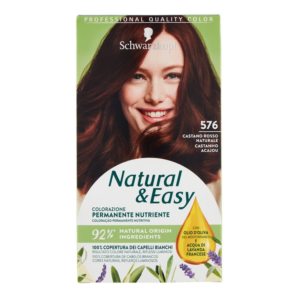 Tinta Per Capelli Colorazione Permanente Natural & Easy
