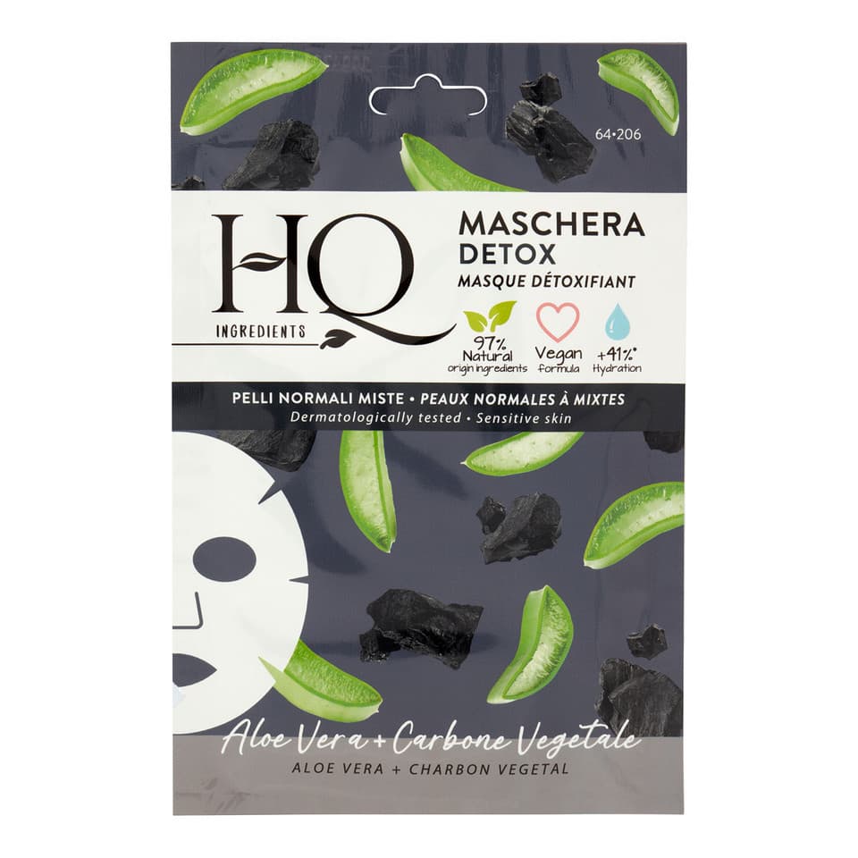 Hq Maschera In Tessuto Detox
