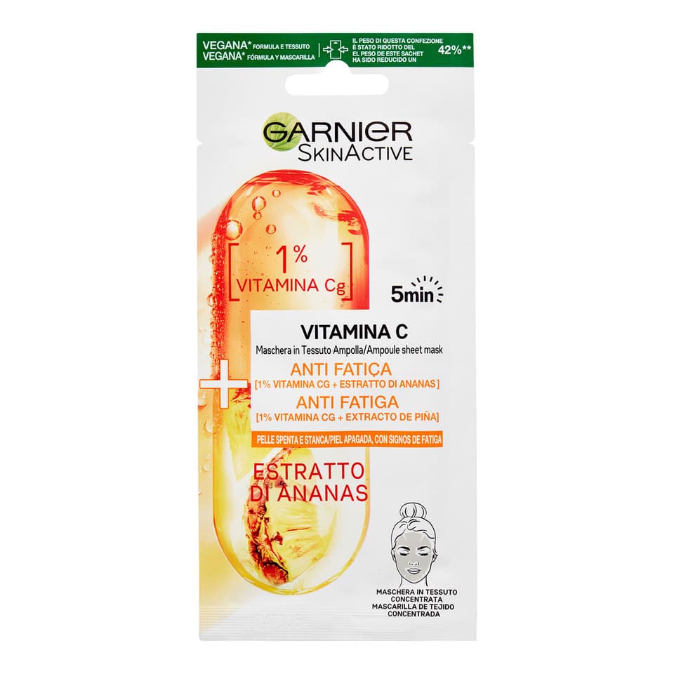 Skinactive – Maschera Vitamina C E Ananas