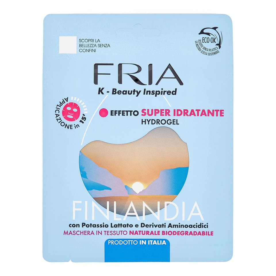 Maschera Viso Monofase Finlandia Super Idratante Hydrogel