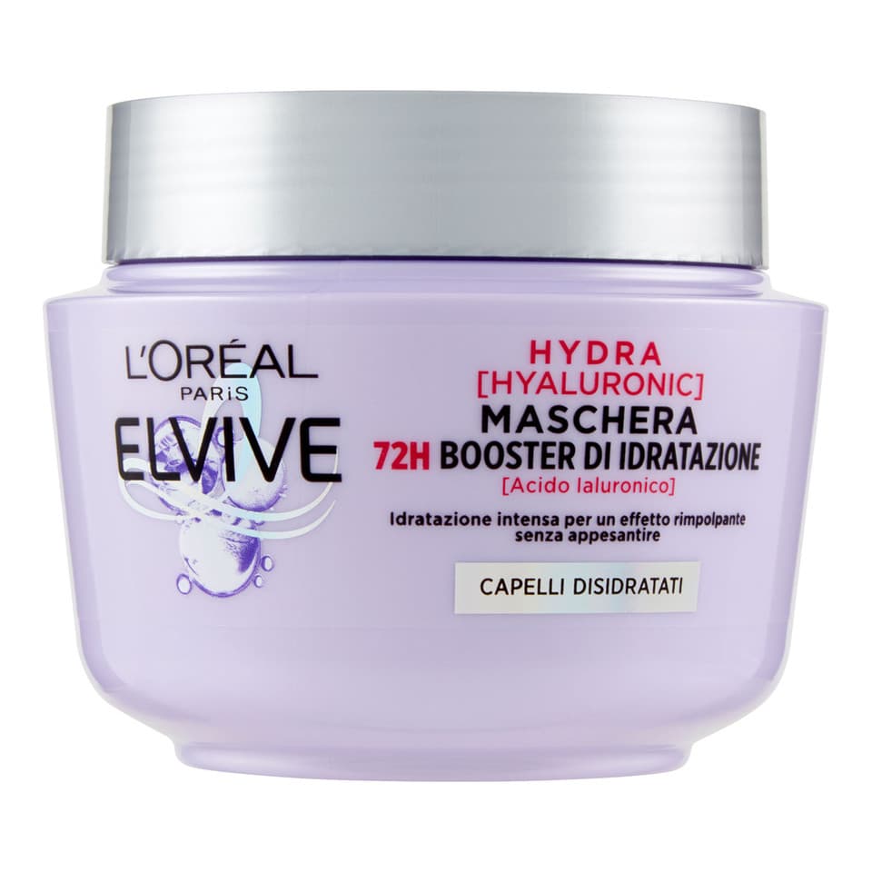 Maschera Elvive Hydra Hyaluronic Con Acido Ialuronico 72h Booster Di Idratazione