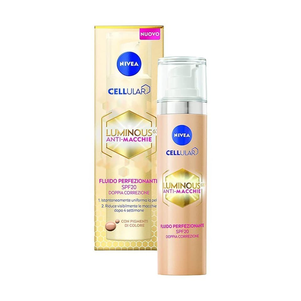 Cellular Luminous630 Anti-macchie Fluido Perfezionante Spf20 Doppia Correzione
