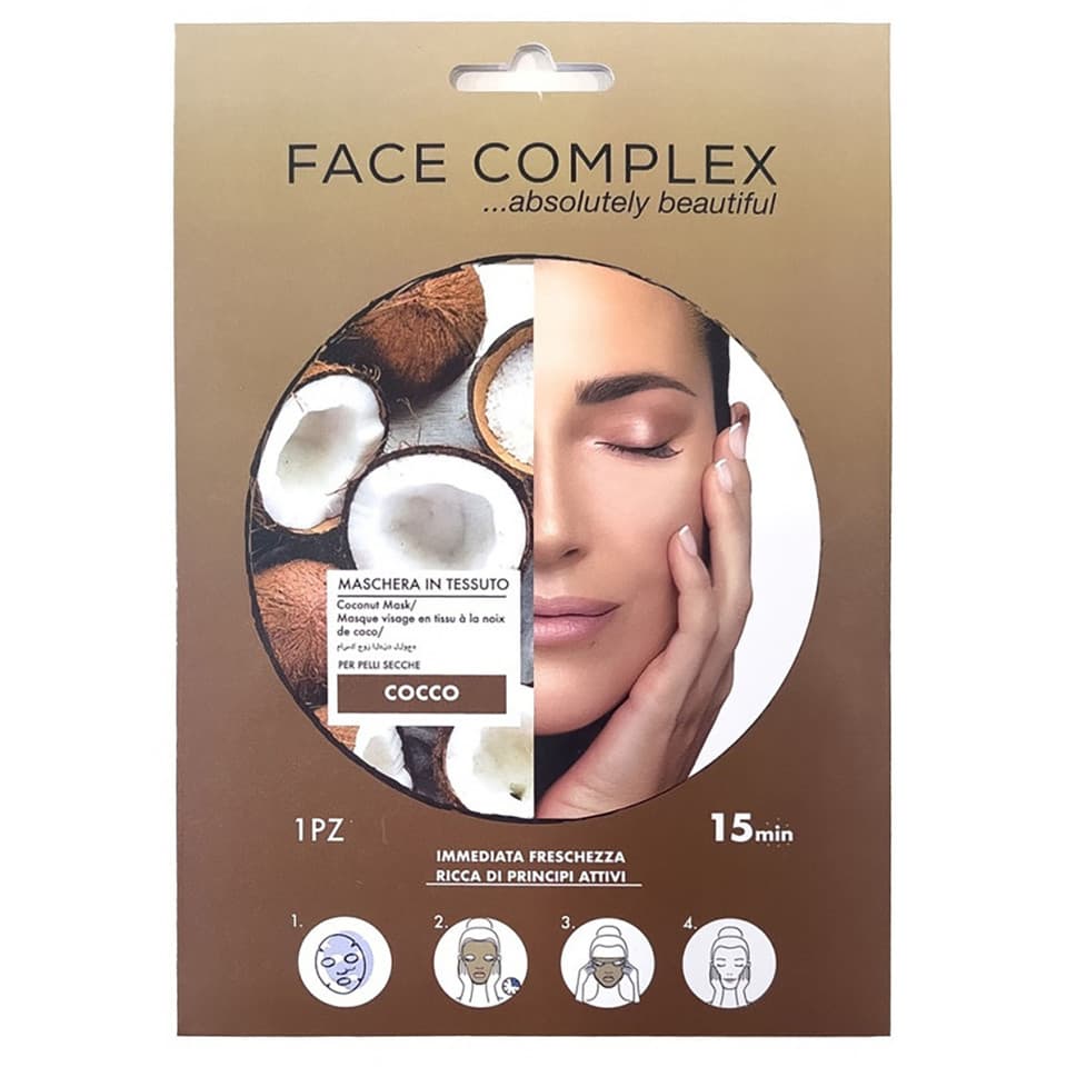 Maschera In Tessuto Cocco 1 Pz