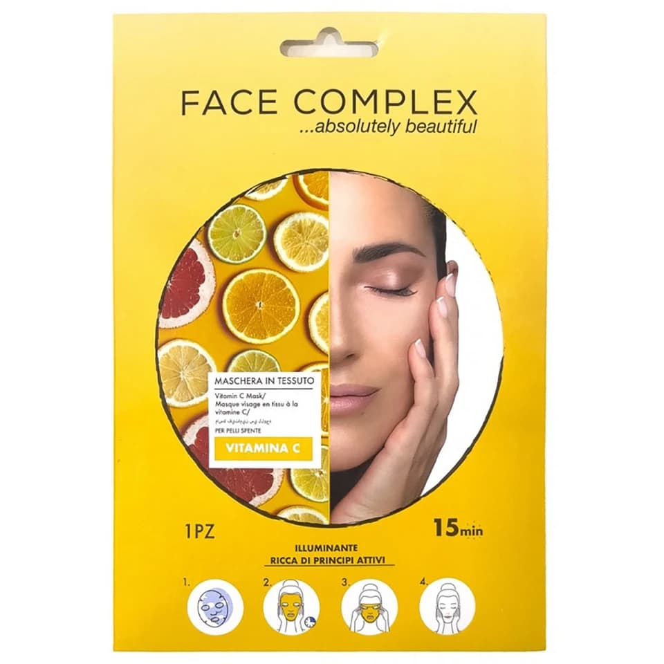 Maschera In Tessuto Vitamina C 1 Pz